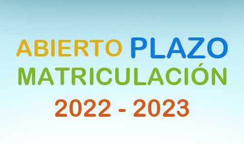 Matriculaciones Curso 2022/2023